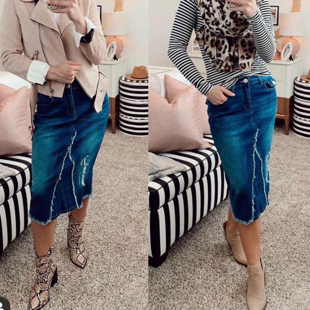 Denim Skirt